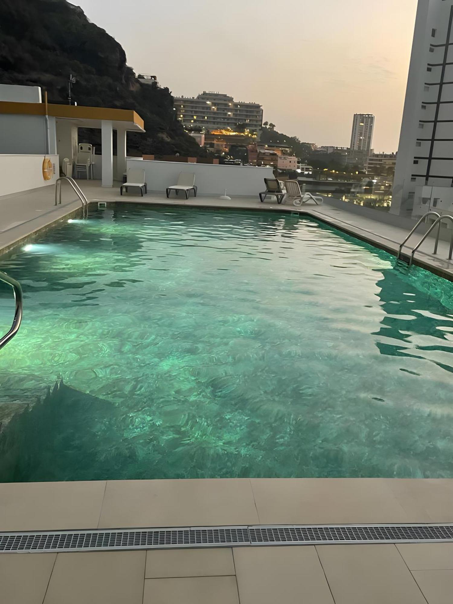 Apartamento En Primera Linea De Playa 푸에르토 드 라 크루즈 외부 사진